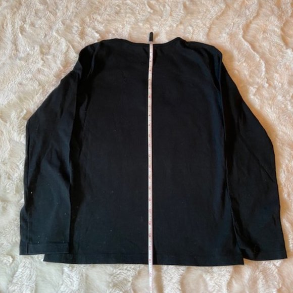 2/$30 Circo Black Halloween Sequin Pumpkin Shirt Girls Size 10/12 - Picture 6 of 8